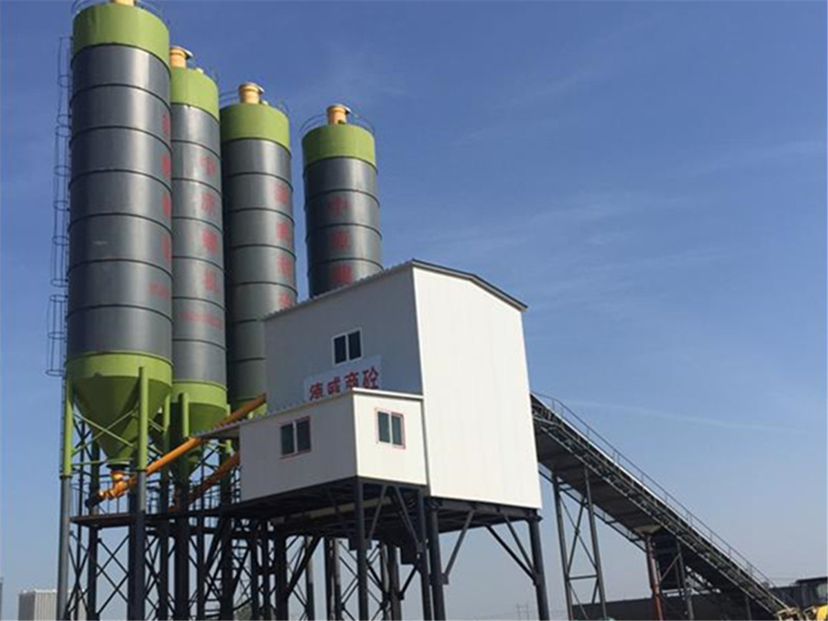 中原機(jī)器hzs180混凝土攪拌站出廠價(jià)格